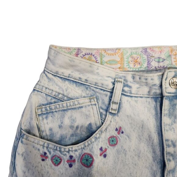 Vintage Lee Embroidered Jeans - Picture 4 of 13